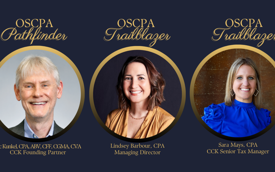 Meet your 2023 OSCPA Trailblazer and Pathfinder recipients